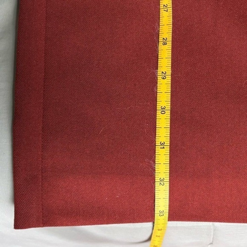 Alexia Admor Wide Leg Burgundy Trousers Size 12 NWOT - Picture 5 of 6